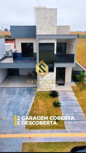 Casa em condominio- 4 suítes, 260m², 4 vagas- Terras Alpha