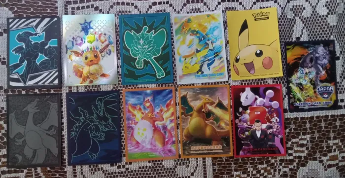 Onze sleeves Pokémon tcg (protetores de cartas oficiais )