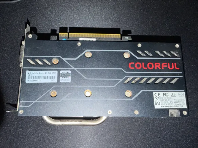 Placa de vídeo GTX 1660 Super 6gb