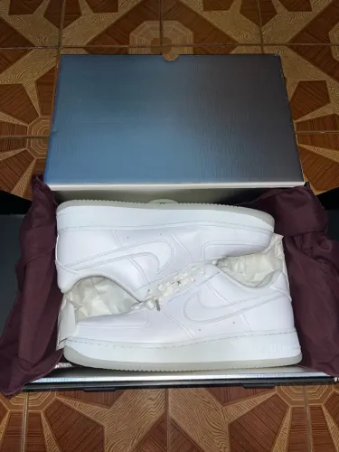 Air Force 1 A Ma Maniére Triple White - Tamanho 44 Masculino, Original