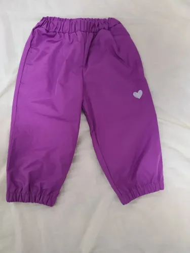 Calça a prova dagua infantil Carter's Roxa tam 12m