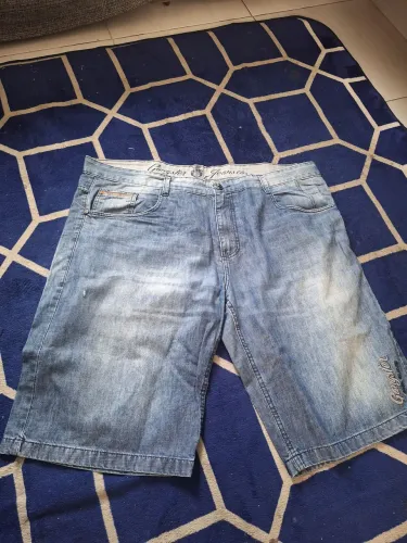 Bermuda jeans masculina gangster