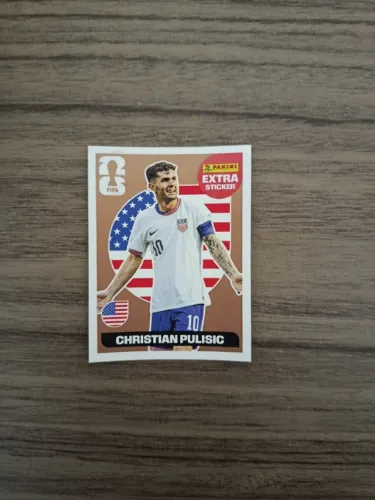 Christian Pulisic - Bronze - Extra sticker Panini copa 2026