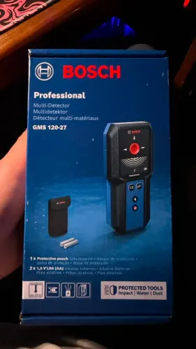 Scanner Detector De Materiais Bosch Gms 120-27 Profissional