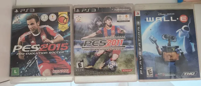 Jogos de PS3 - mídia física | Leia a descrição.