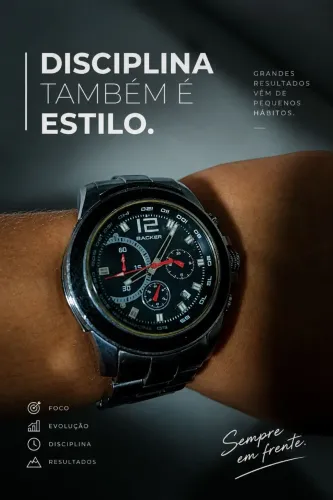 Relógio Backer Tachymeter