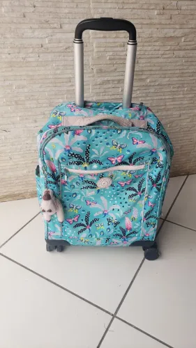 Mochila kipling rodinhas 360 original usada 