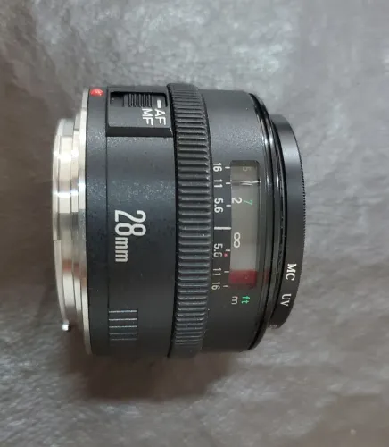 Lente Canon EF 28mm 1 : 2.8