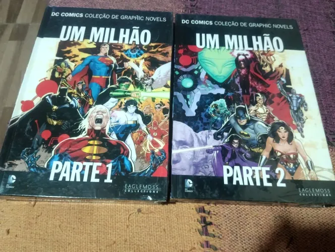 HQs DC 1 Milhão ( 2 volumes lacrados)