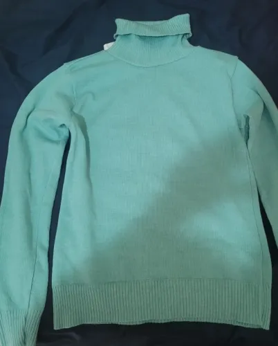 Camiseta gola alta - verde