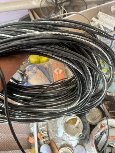 Rolo fio de alumínio trifásico 16mm com mais de 50mts