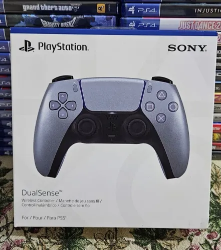 Controle DualSense Silver PS5 - Playstation 5 original Lacrado - R$ 449,90