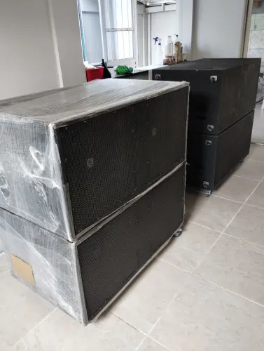Gabinete completo sub graves,falantes 18polegas