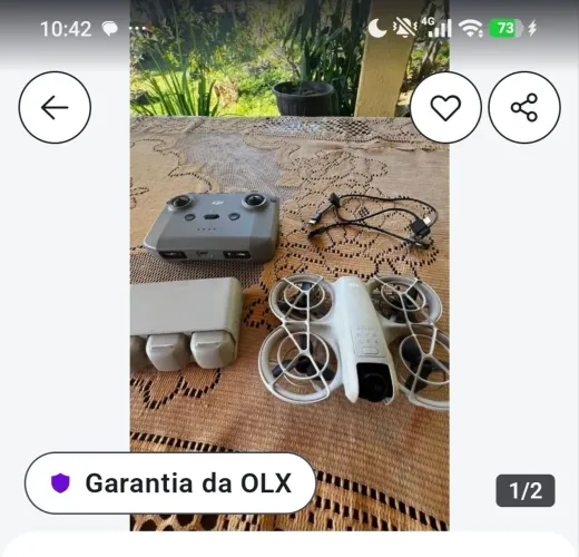 Drone DJI NEO ? DJI NEO FLY MORE COMBO ? 3 BATERIAS + CONTROLE RC-N3