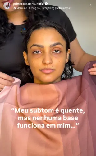 Qual cor realça sua beleza ?