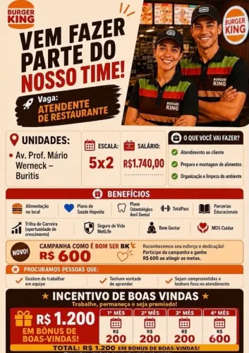 Vagas de emprego urgente