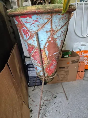 Vaso antigo para plantas