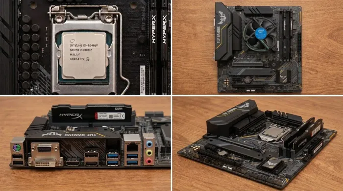Kit upgrade Asus Tuf/ I510400f com video integrado e 16gb ran