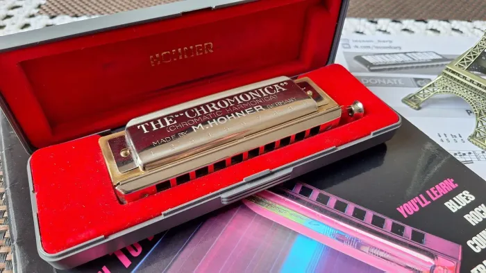 Gaita cromática HOHNER Chromonica 260 40 vozes em C (Dó)