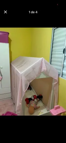 Cama infantil com colchão