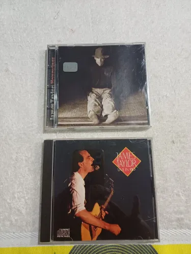 03 CDS originais do cantor James Taylor