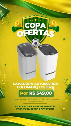 Lavadora automática 