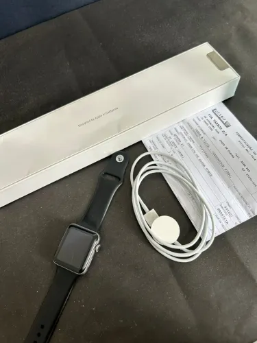 Apple Watch Series 3 42mm Silver - OLX Pay - Prata - Aceito Troca e Parcelo 18x