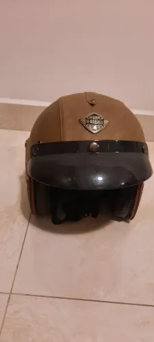 Capacete couro old school tam. L (60)