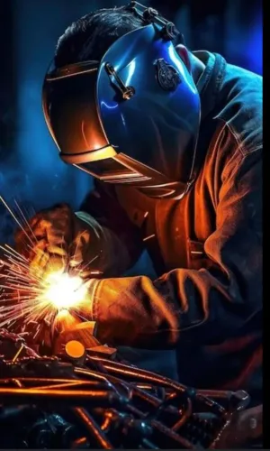 Sou Soldador especializado em fabricação de estrutura metálica.