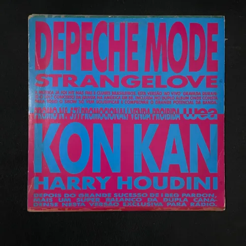 Promo WEA - Depeche Mode/KonKan/Tom Tom Club/Oingo Boingo (LP nacional)