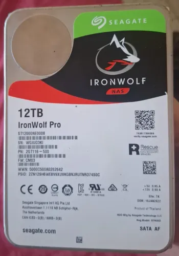 HD 12TB Seagate