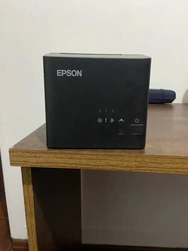 Impressora de cupom fiscal Epson TM-T20X com bobinas de brinde