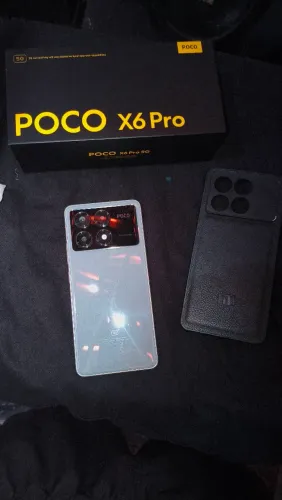 Poco X6 Pro Cinz, 12gb Ram, 512gb na caixa, com todos os acessórios+ capas personalizadas.