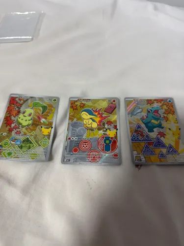 Cartas Pokémon parceiros iniciais 2