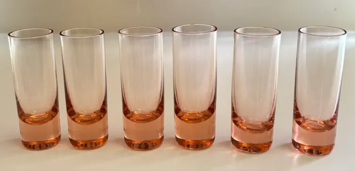 Jogo de 6 copos de vodka