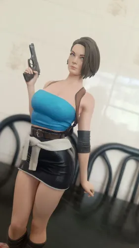 Por encomenda - Figure 3D da Jill - Resident Evil