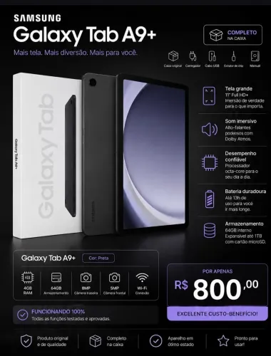 Samsung Galaxy Tab A9+ 