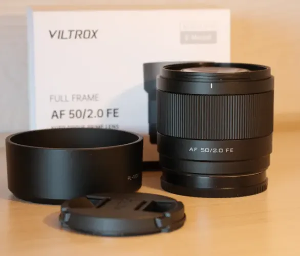 Lente Viltrox 50mm f2.0 para Sony FE