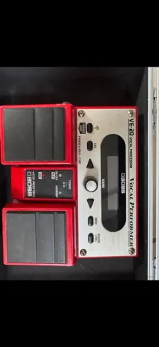 Pedaleira BOSS VE 20 pedaleira voz