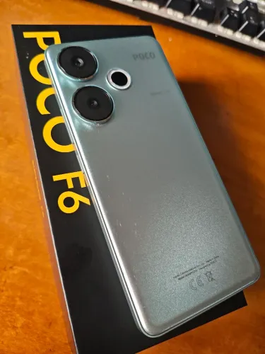 Poco F6 12 gb 512 gb na caixa