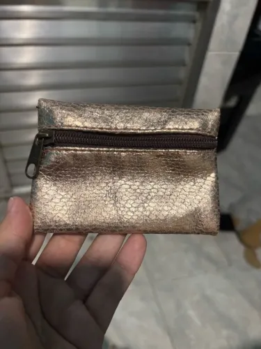 Porta Moedas Dourado