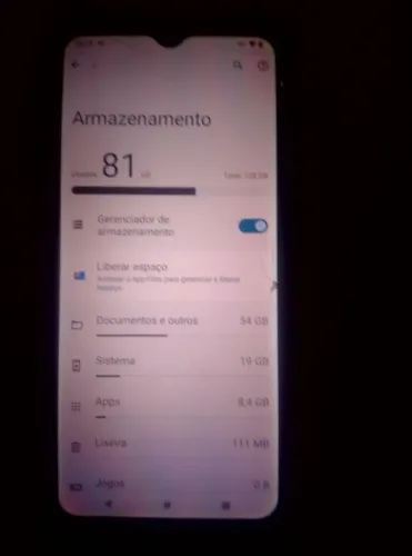 Smartphone MOTOROLA MOTO G30 4G DE RAM 128G ARMAZENAMENTO
