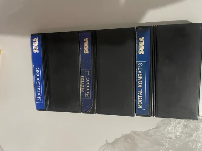Coleção mortal kombat master system 