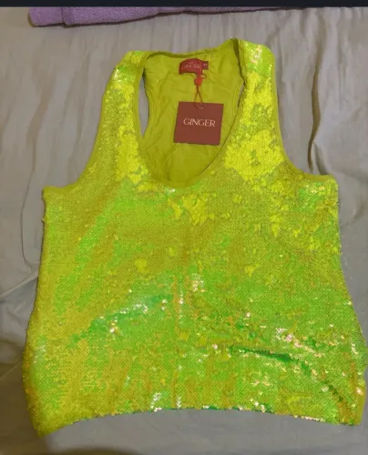 Blusa paetê