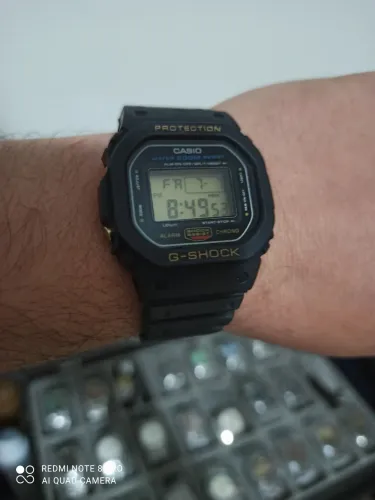 Relógio Casio Gshok 5600 Antigo 1990