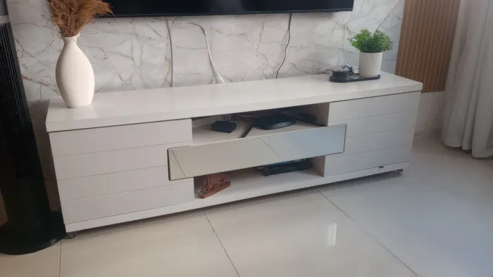 Rack branco em perfeito estado