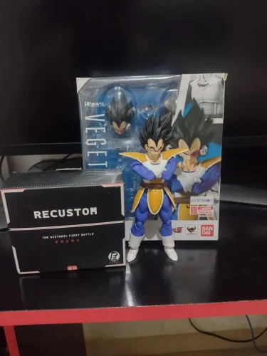 Vegeta scouter + Head Recustom sh Figuarts Bandai