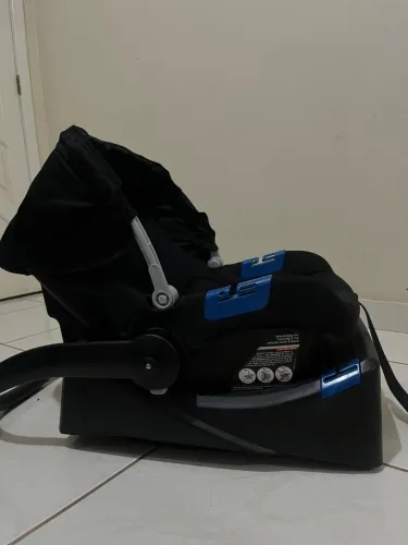 Carrinho Ecco Preto Cobre + Cadeira Touring X + Base - Burigotto