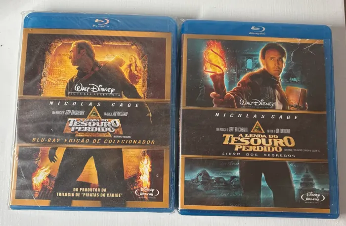 Bluray - A Lenda do Tesouro Perdido 1 e 2