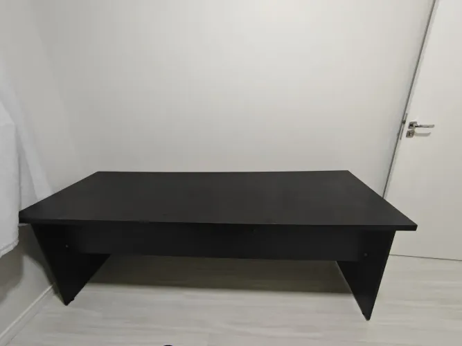 Doação: Mesa escritório preta